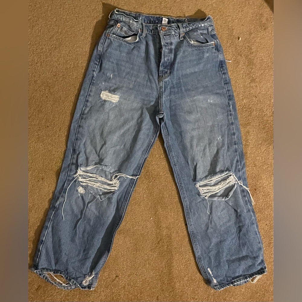 Forever 21 Straight Leg Blue Jeans Size 29